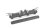 Attaches façades pour ferrure de porte pivotante FREEslim flap - KESSEBOHMER
